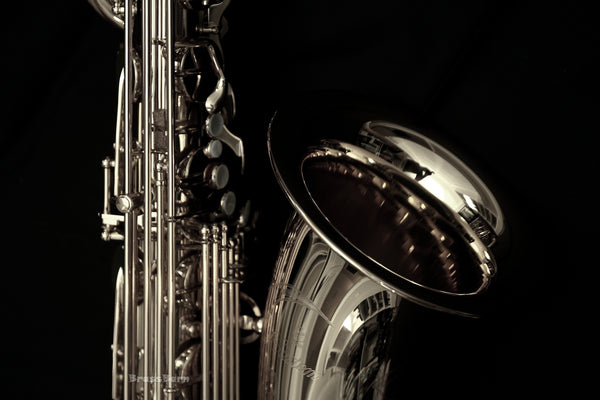 Yamaha YBS-82S Silver-plated Custom Baritone Saxophone – BrassBarn Yamaha YBS-82S Silver-plated Custom Baritone Saxophone – BrassBarn
