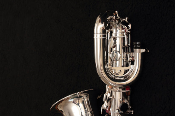 2025 Yamaha YBS-62S Silver-plated Baritone Saxophone