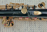 Yamaha YSS-82ZB 02 Lacquered Black Soprano Saxophone