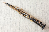 Yamaha YSS-82ZRB 02 Curved Neck Black Soprano Saxophone