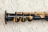 Yamaha YSS-82ZRB 02 Curved Neck Black Soprano Saxophone