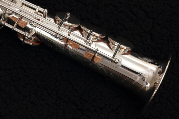 2025 Yamaha YSS-82ZRS 02 Curved Neck Silver-plated Soprano Saxophone