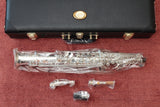 Yamaha YSS-875EXHGS 02 Custom Dual Neck Silver-Plated Soprano Saxophone with High G Key