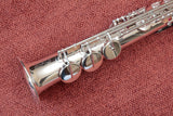 Yamaha YSS-875EXHGS 02 Custom Dual Neck Silver-Plated Soprano Saxophone with High G Key