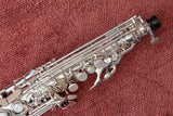 Yamaha YSS-875EXHGS 02 Custom Dual Neck Silver-Plated Soprano Saxophone with High G Key