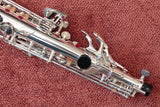 Yamaha YSS-875EXHGS 02 Custom Dual Neck Silver-Plated Soprano Saxophone with High G Key