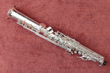 Yamaha YSS-875EXHGS 02 Custom Dual Neck Silver-Plated Soprano Saxophone with High G Key