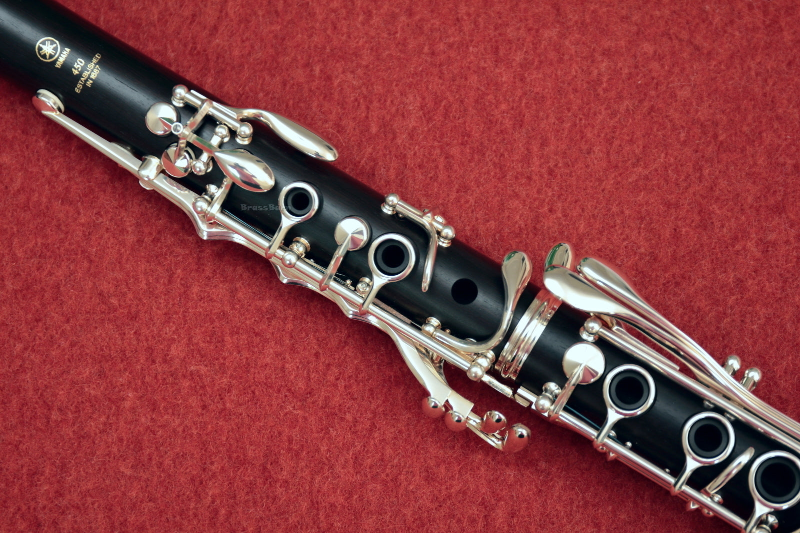 Yamaha YCL-450 Clarinet Silver-plated Keys – BrassBarn